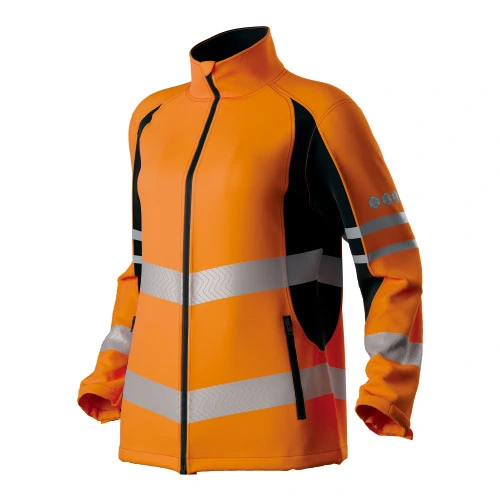 HI-VIS hoogwaardige softshelljack voor dames