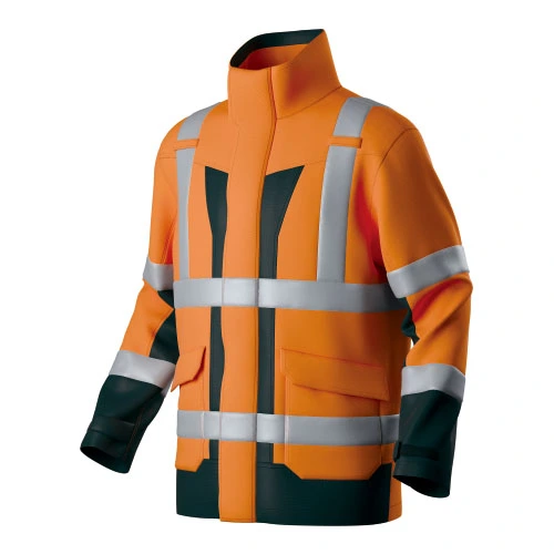 HI-VIS tweekleurige vlambestendige jas