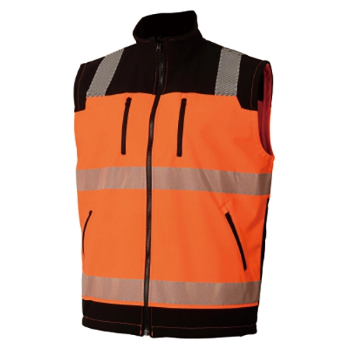HI-VIS Twee Toon 2IN1 Waterdichte Softshell Bodywarmer