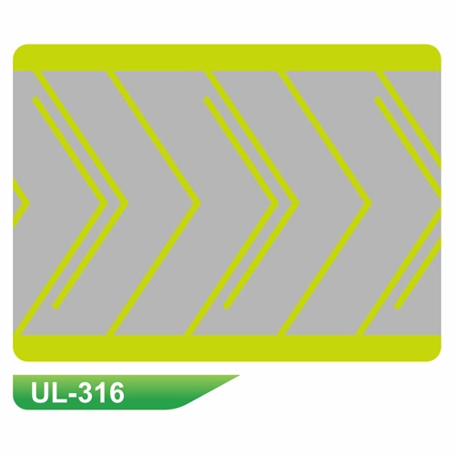 Warmteoverdracht reflecterende tape UL-316