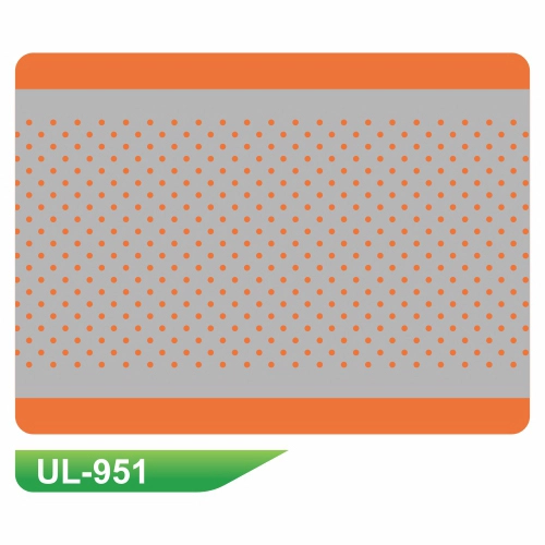 Geperforeerde Naaien Reflecterende Tape UL-951