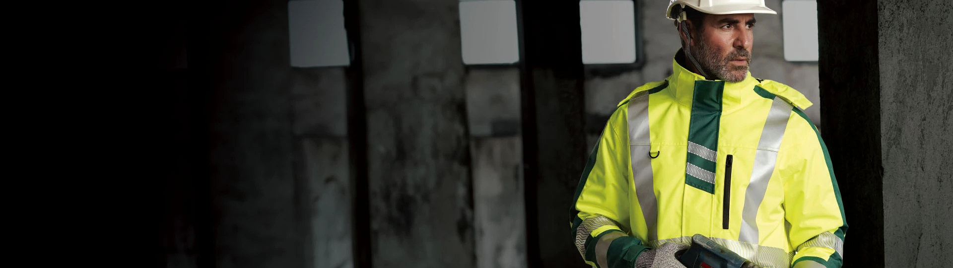 HI-VIS gerecycled jack en broek