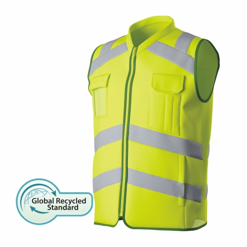 HI-VIS gerecycled Tricot veiligheidsvest