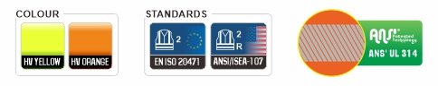 HI-VIS Gerecycleerde Volledige Zip Geïsoleerde Bodywarmer